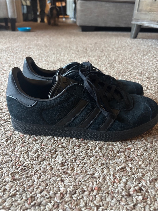 adidas Gazelle Black Suede Men’s 7 Women’s 8.5 main image 4